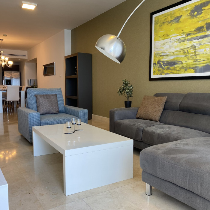 Apartamento modelo B totalmente amueblado en alquiler en Yoo&Arts Panama