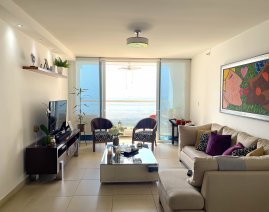 Elegante apartamento de 3 recámaras en nuevo proyecto residencial en el área de Costa del Este para alquiler