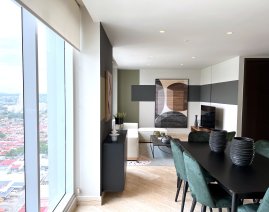 2 recámaras apartamento en nuevo proyecto residencial en el área de Costa del Este para alquiler